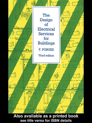 cover image of The Design of Electrical Services for Buildings
